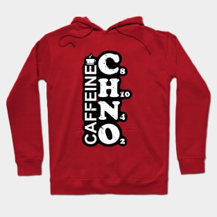 Chemical Symbol of Caffeine Hoodie